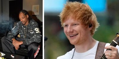 Ed Sheeran har rökt på med Snoop Dogg