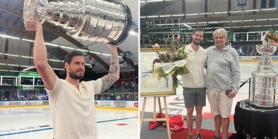 Ekman-Larsson tillbaka i Tingsryd – med Stanley Cup-bucklan