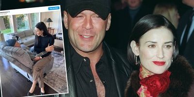 Demi Moores kärleksfulla bild med Bruce Willis 