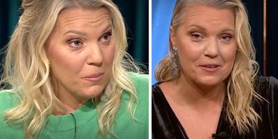 Författaren Sofie Sarenbrandt är portad från Carina Bergfeldts talkshow – för att de jobbar ihop