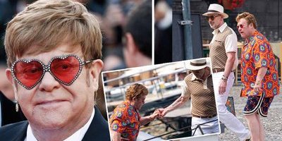 STORT GRATTIS: Elton John fyller 77 år – kärlekens nya besked om hur världsstjärnan egentligen mår