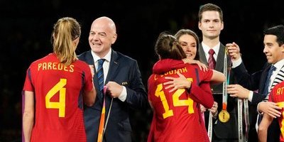 Infantino om VM-kyssen: "Borde aldrig ha skett"