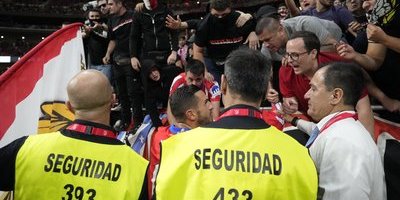 Skandalscener i Madridderbyt – tvingades avbryta