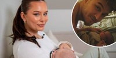 Filippa Toremo visar upp barnets pappa: "Familjen"