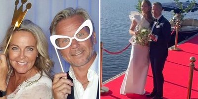 Lassemans privata bilder inifrån firandet – ärliga orden efter Casper Janebrinks giftermål: "Vilken…"