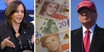 Här är kronans favoritpresident: "Mer gynnsamt läge för små valutor"