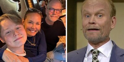 STORT GRATTIS: Kristian Luuk fyller 58 år – syns ihop med exet Carina och deras 14-åriga son Holger