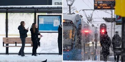 Varningar för kraftigt snöfall – följ läget i trafiken