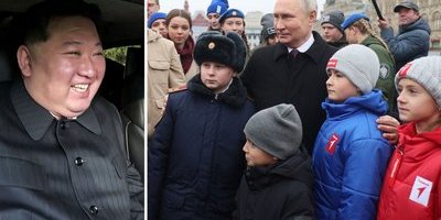 Putins löfte: Skickar barn på läger – för att polera statyer i Nordkorea