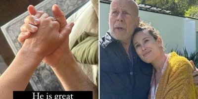 Rumer Willis kärleksfulla bild med pappa Bruce