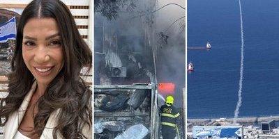 Haifa attackeras dagligen – staden styrs från bunker