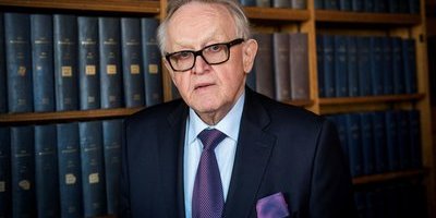 Finlands tidigare president Martti Ahtisaari död