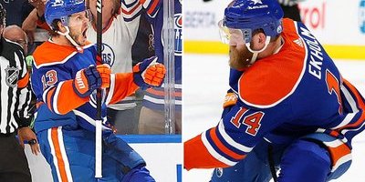 Svenska målskyttar när Oilers vände mot Dallas