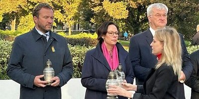 Sveriges utrikesminister i Odessa: "Det är inte utan rädsla man befinner sig här"