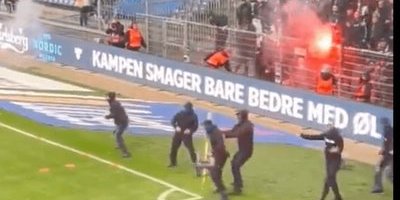 Kaosscener i Köpenhamn inför derbyt