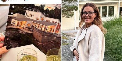 Johanna Toftby visar upp nya drömhuset