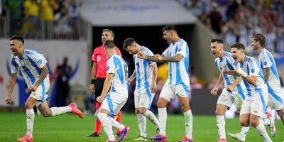 Argentina till semifinal efter straffrysare