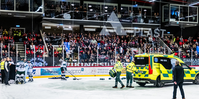 Beskedet efter otäcka smällen: "Mår efter omständigheterna bra"