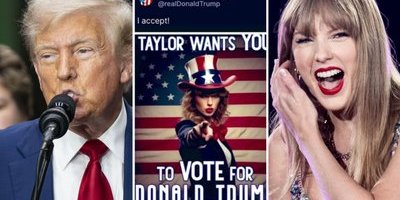 Taylor Swift stöttar Trump i valet – eller?