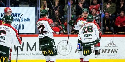 Edstrom frälste pressat Frölunda – otäck skada i Timrå