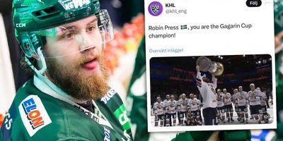 Uppgifter: Robin Press på väg att förlänga i KHL