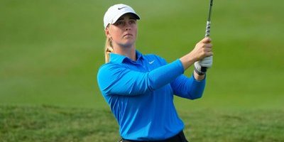 Stark i ensam ledning på LPGA-touren