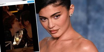 Romantiken sprudlar mellan Timothée Chalamet och Kylie Jenner – se virala klippet