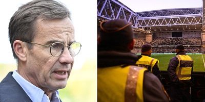 Kristersson: "Oacceptabelt att läktare blir en fristad för våld"