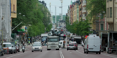 Förorenade Stockholmsgatan är bland de bästa platserna i världen