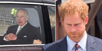 Därför uppges Harry förbjudas från att vistas vid sin pappas sida – beslutet för Charles skull