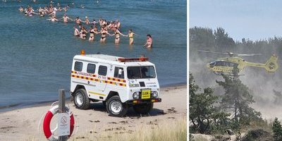 Badgästerna bildade sökkedja när flicka försvann på stranden: "Man blir rörd"