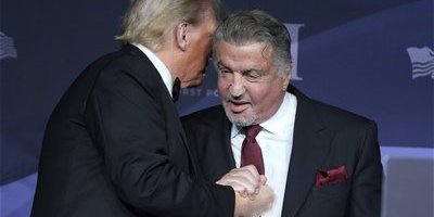 Här hyllar Stallone Trump: "En andra George Washington"