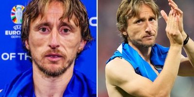 Hjärtskärande bilden på Luka Modric sprids: "Sorgligt"