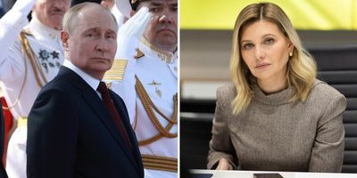 Olena Zelenskas avsky mot Putin