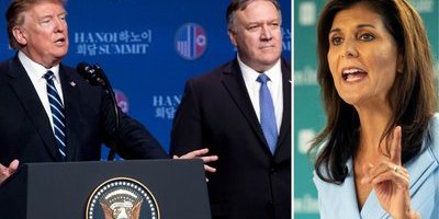 Trump ratar både Haley och Pompeo