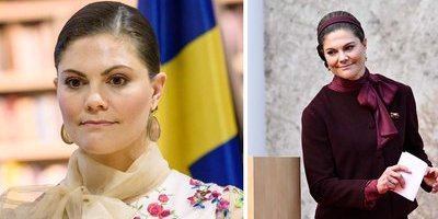 Kronprinsessan Victoria kritiseras i utlandet efter talet