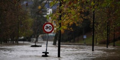 Röd varning för regn i södra Spanien