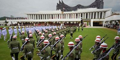 Indonesien firar sin självständighet i nya huvudstaden Nusantara