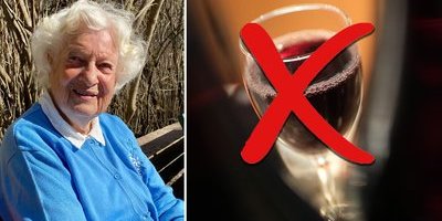 Margareta, 95, nekas vin till lunchen: "Vansinnigt"