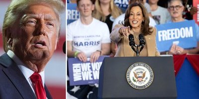 Harris vågade offensiv  i natt i Trumps delstat